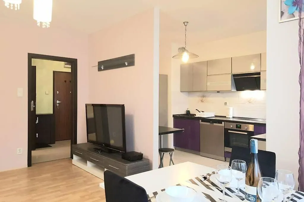 Luxury Kings Residence 50M2 2 Pok. Downtown Dobrego Pasterza Piekny Краков Апартаменты