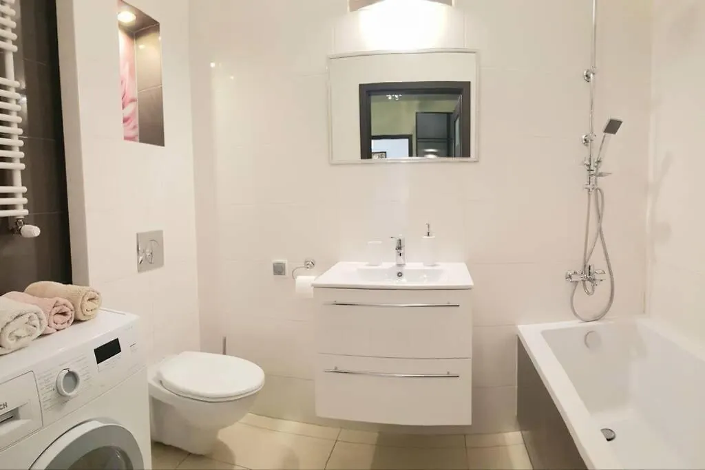 Apartment Luxury Kings Residence 50M2 2 Pok. Downtown Dobrego Pasterza Piekny Krakow